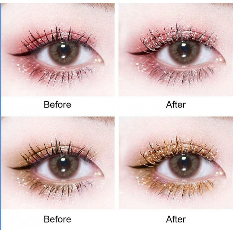 ریمل شاین نقره ای و طلایی کیس بیوتی Kiss Beauty - تصویر 3