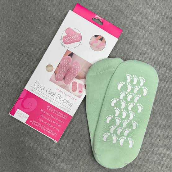 جوراب سیلیکونی نرمکننده و رفع ترک پا - تصویر 3