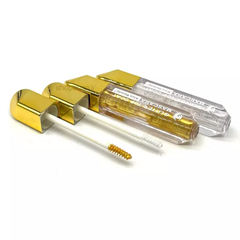 ریمل شاین نقره ای و طلایی کیس بیوتی Kiss Beauty